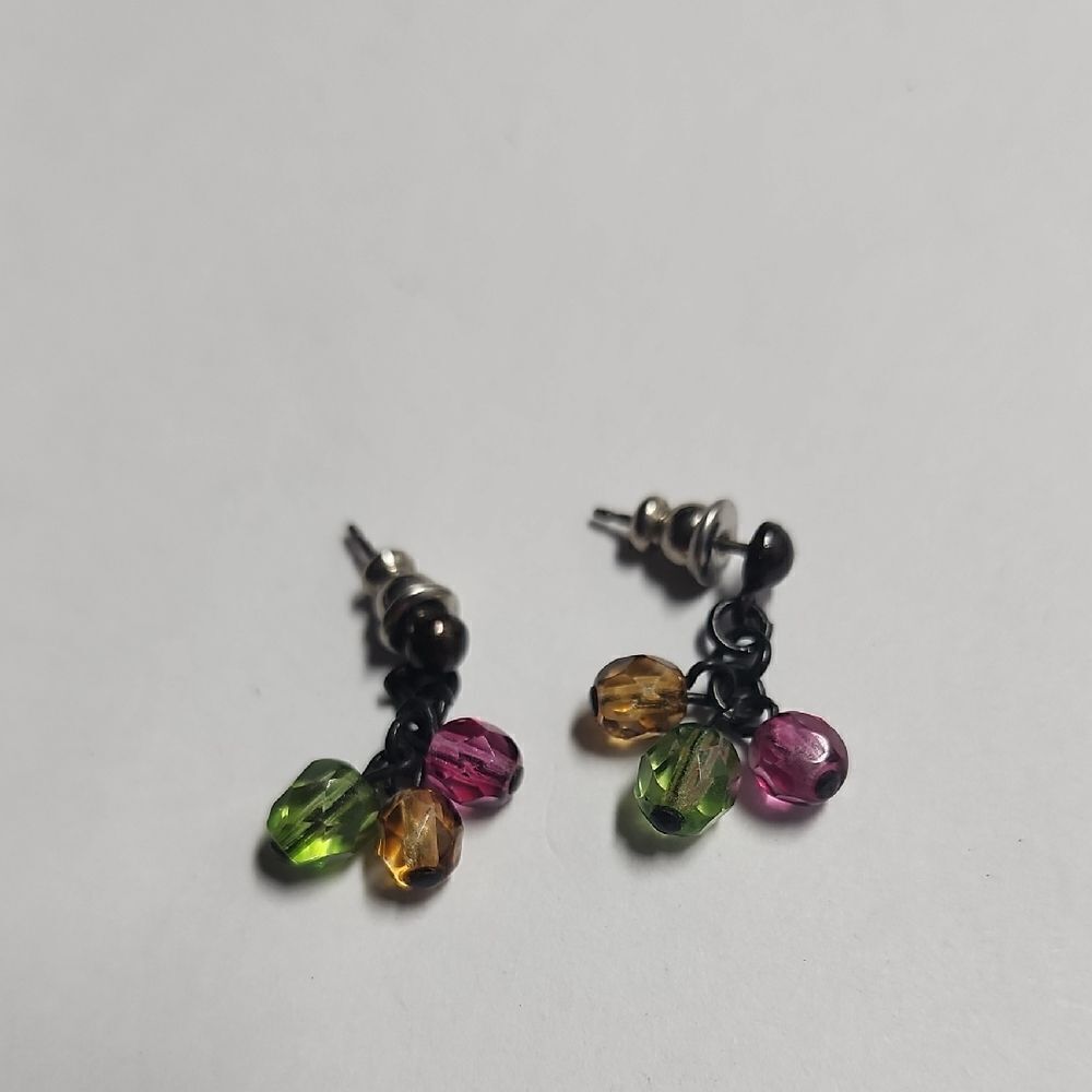 Multicolor Beaded Earrings